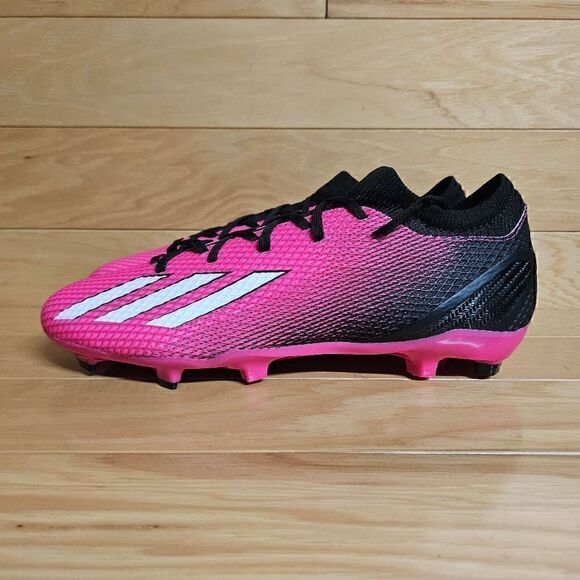 Adidas X Speedportal.3 FG Pink Black Soccer Cleats Shoe Mens GZ5076 - Picture 9 of 14